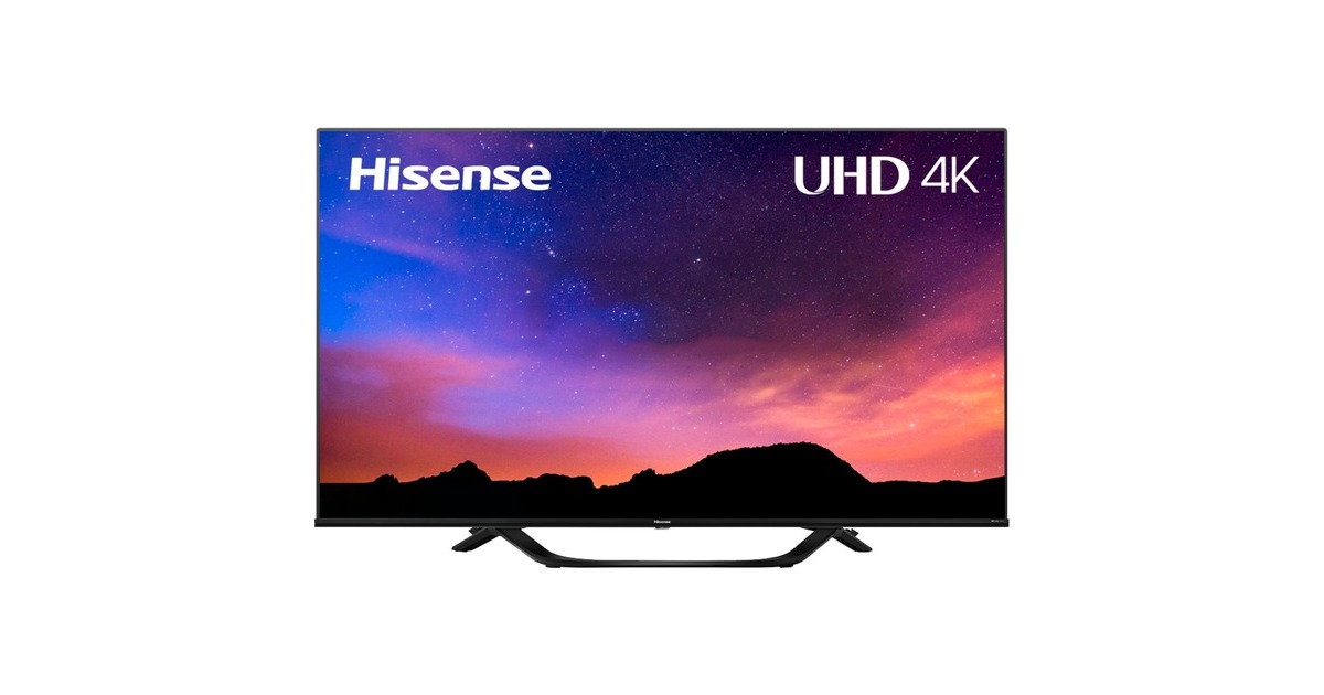 Hisense 55A66H, LED-Fernseher 139 cm (55 Zoll), schwarz, UltraHD/4K, Triple  Tuner, HDR