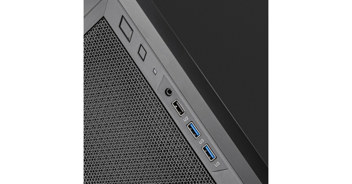 Silverstone FARA 311 - FARA 311 Compacte Micro-ATX-behuizing met geweldige functies en functies, SST-FA311-B