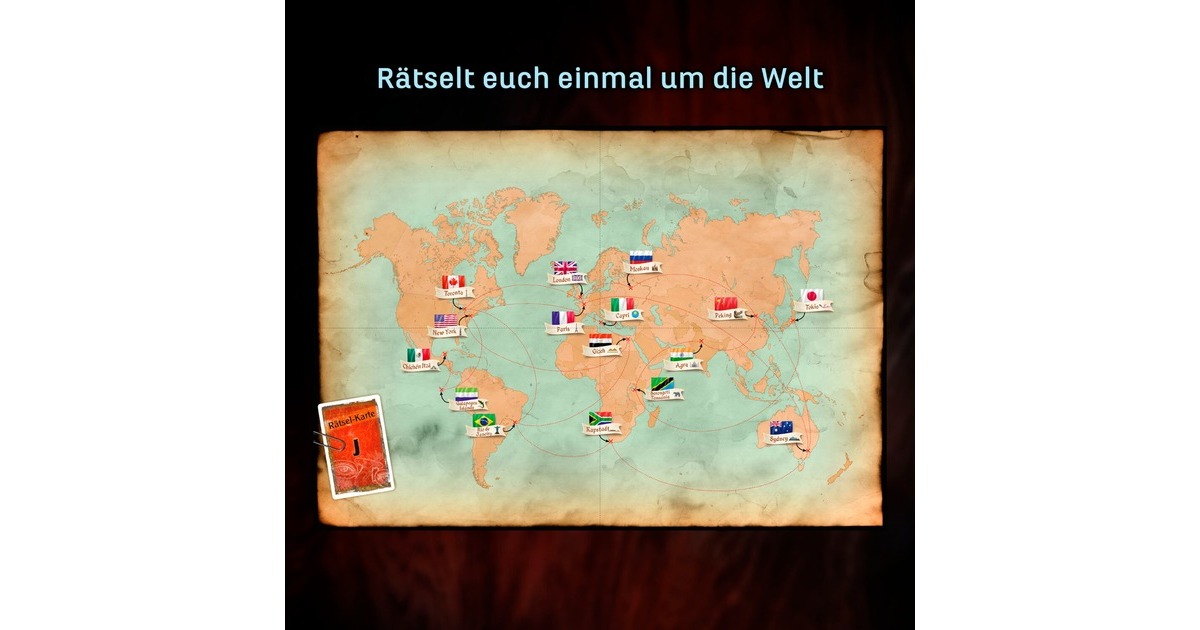 Kosmos EXIT - Il Gioco: Il Lascito Del Viaggiatore - Gioco Da Tavolo Escape Room, 1-4 Giocatori, 12+