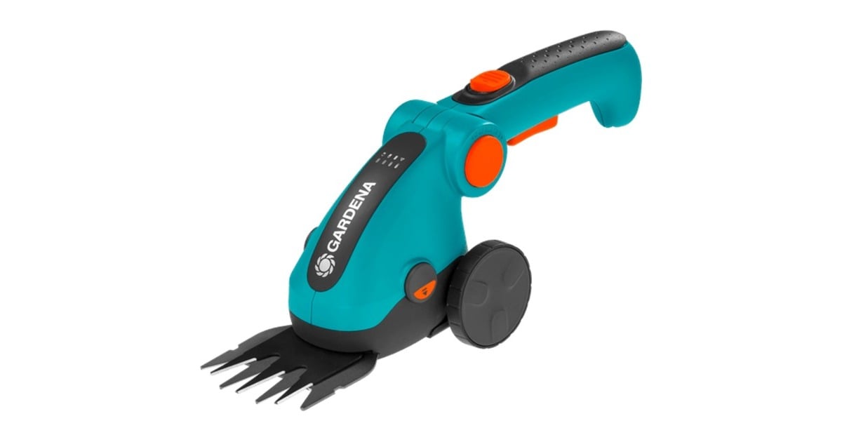 GARDENA AkkuGrasschere ComfortCut Li Set, 3,6Volt türkis/schwarz, Li