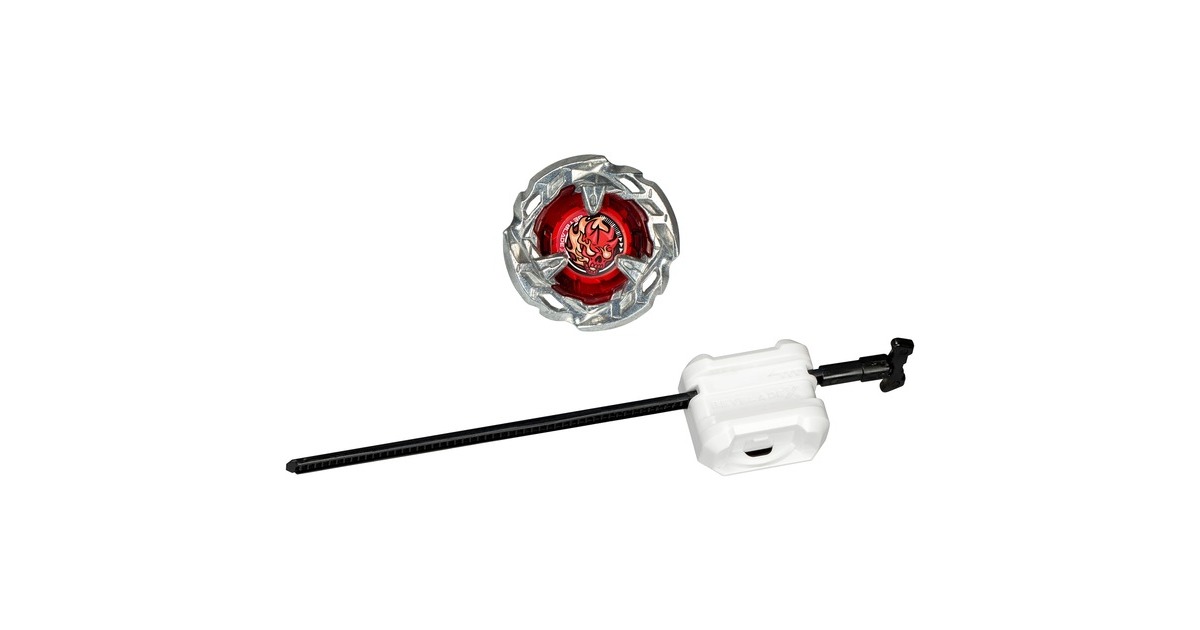 Beyblade X Starter Pack Scythe Incendio 4-60T - Toupie + Lanceur Droit - Pour Battles Épiques