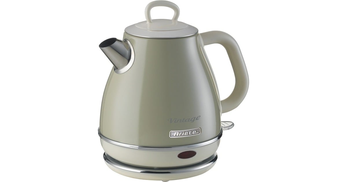 Ariete Vintage Wasserkocher Beige beige, 1.630 Watt, 1 Liter