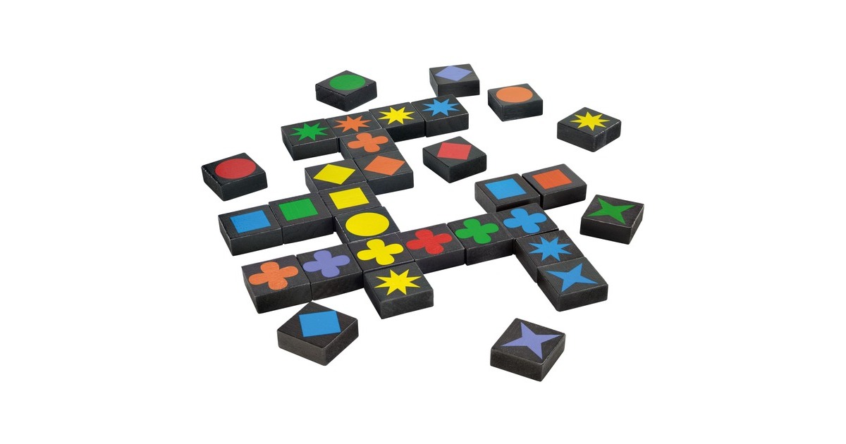 Schmidt Spiele 75034 - Qwirkle, Gioco di Carte [Lingua Tedesca