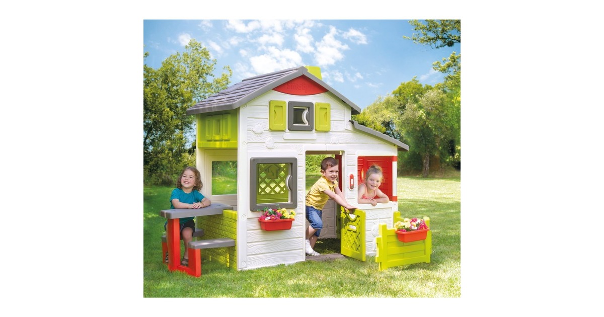 Smoby Neo Friends Spielhaus mit Gartenspielgerät