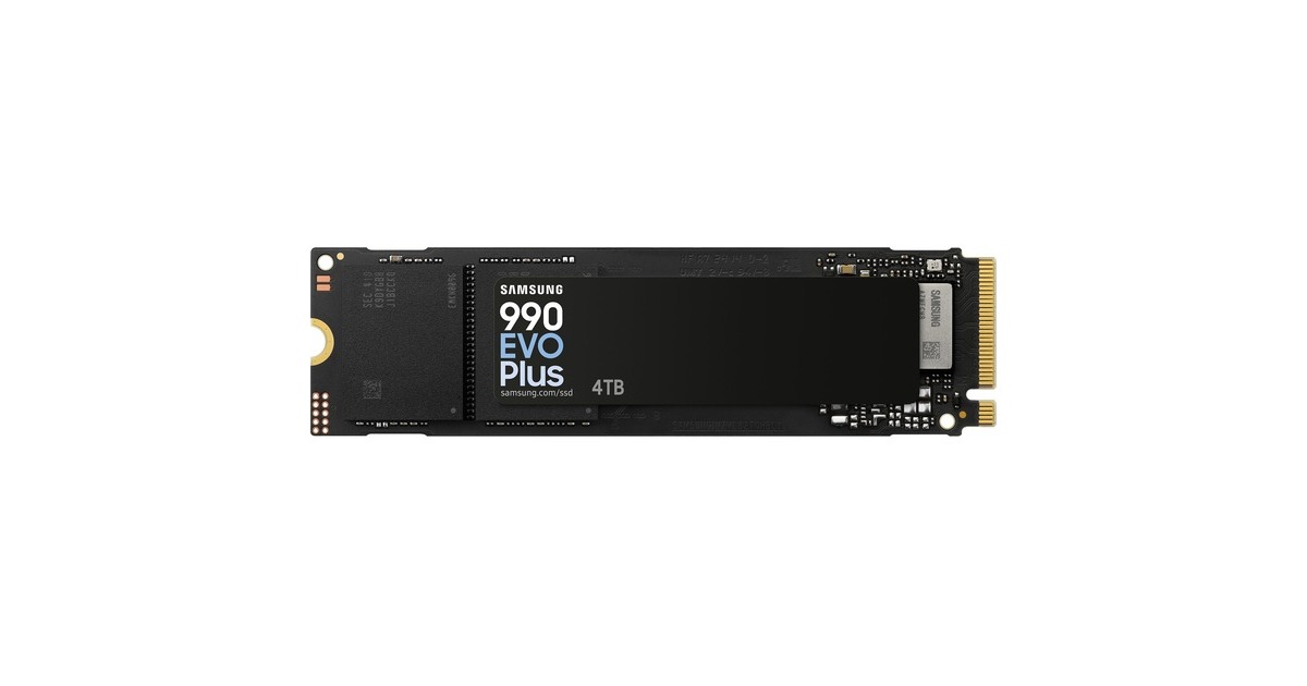 Samsung 990 EVO Plus 4 TB, SSD PCIe 4.0 x4 / 5.0 x2, NVMe 2, M.2