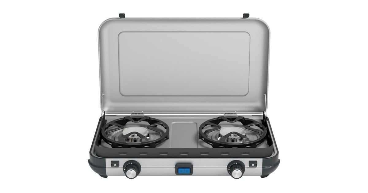 Campingaz Camping Kitchen 2 Maxi CV Gaskocher - 2 Kochfelder 1,8kW Mit Windschutz