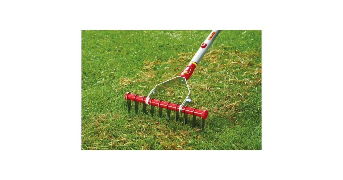 WOLFGarten PendelVertikutierer UGM 3, multistar rot/gelb, 30cm