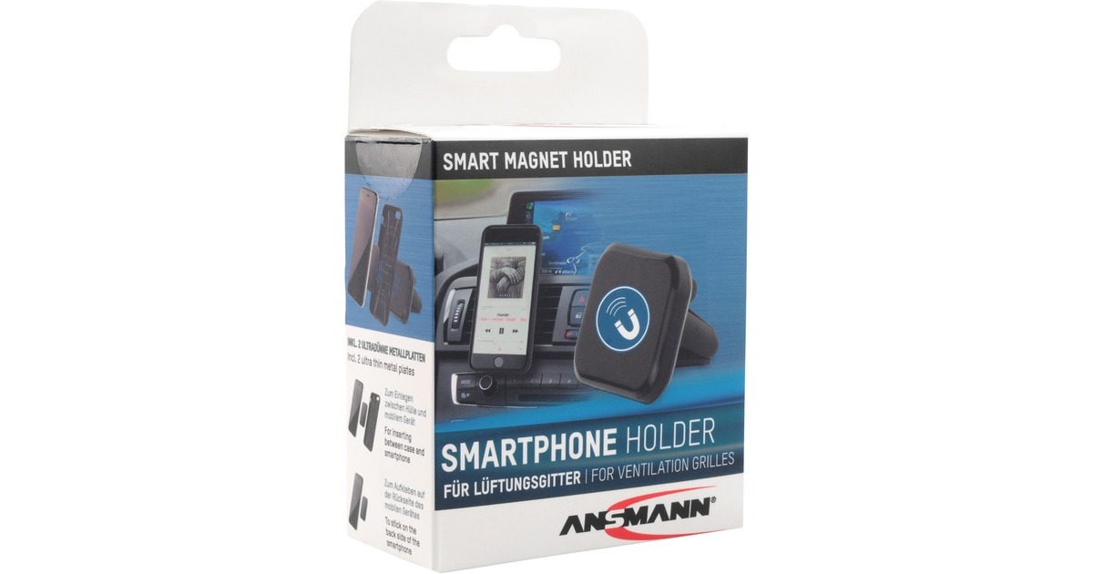 Ansmann Smart Magnet Lüftungsgitter-Halterung Handy-Kfz-Halterung