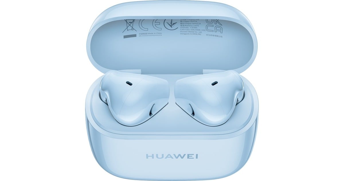 Huawei FreeBuds SE 2, Kopfhörer hellblau, USB-C, Bluetooth, IP54 | In-Ear-Kopfhörer