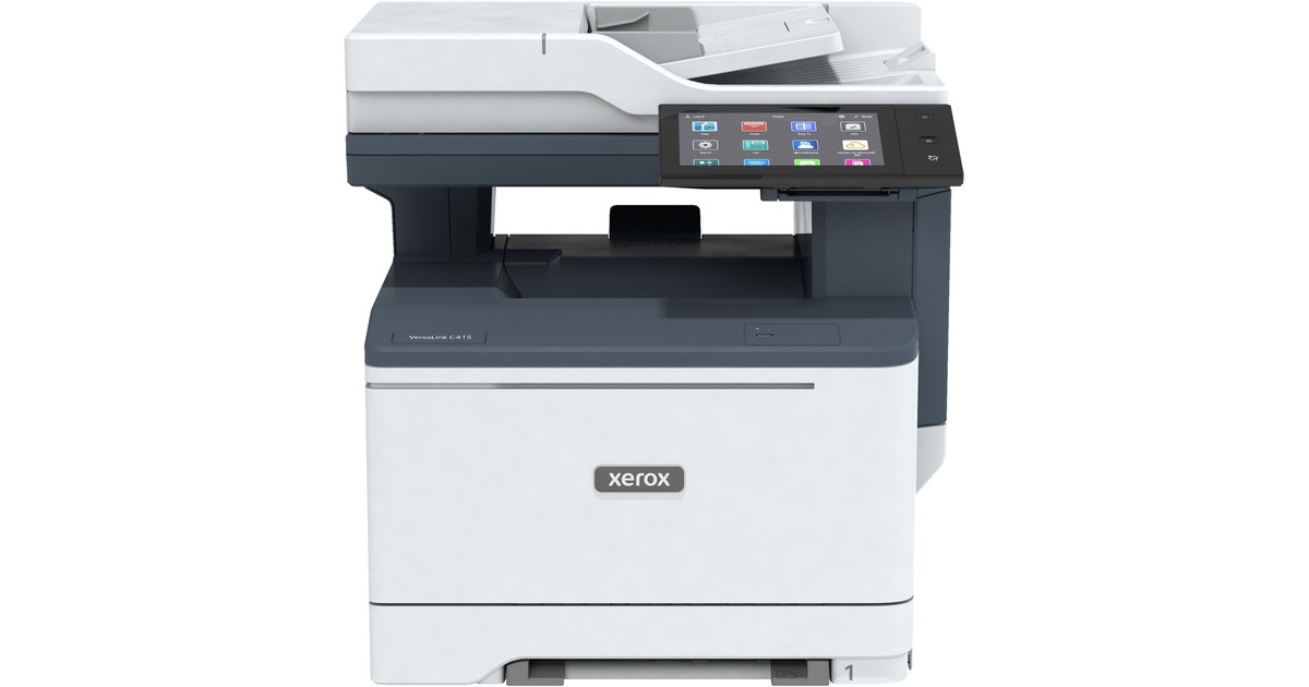 C415dn Xerox Xerox VersaLink C415DN, Multifunktionsdrucker grau/blau, USB, LAN ...