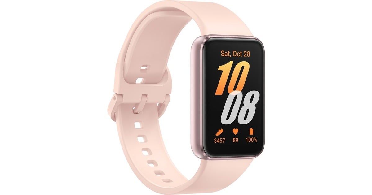 SAMSUNG Galaxy Fit3 Fitnesstracker gold pink Bluetooth