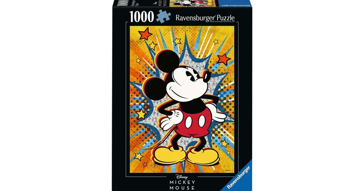 Ravensburger Puzzle Disney Retro Mickey 1000 Teile