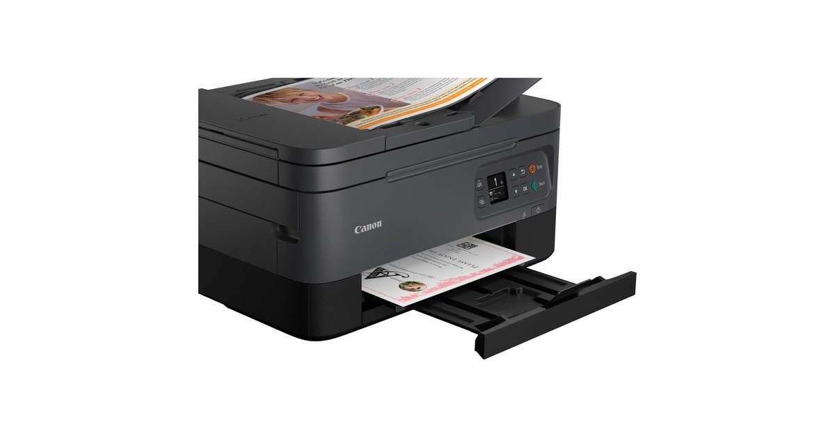 WLAN, USB, Scan, schwarz, Multifunktionsdrucker Print Plan PIXMA TS7450i, Kopie, Canon PIXMA