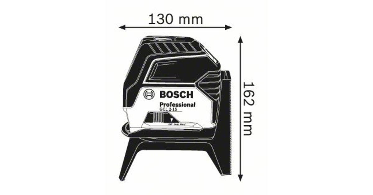 bosch professional kreuzlinienlaser gcl 2 15