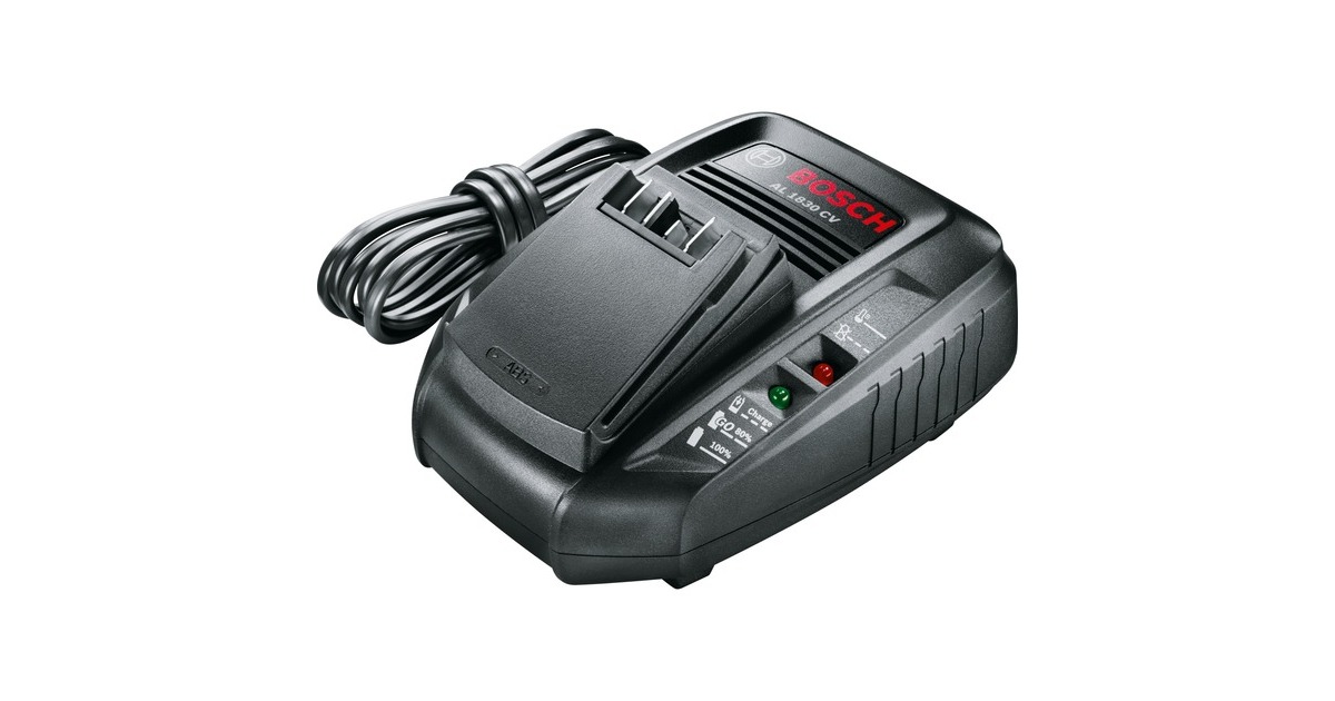 Bosch Schnellladegerät AL 1830 CV schwarz Bosch Schnellladegerät AL 1830 CV schwarz