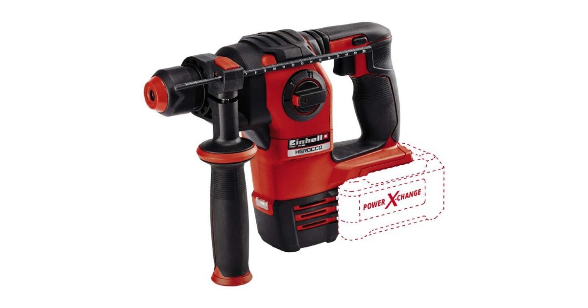 Einhell Akku-Bohrhammer HEROCCO 18Volt rot