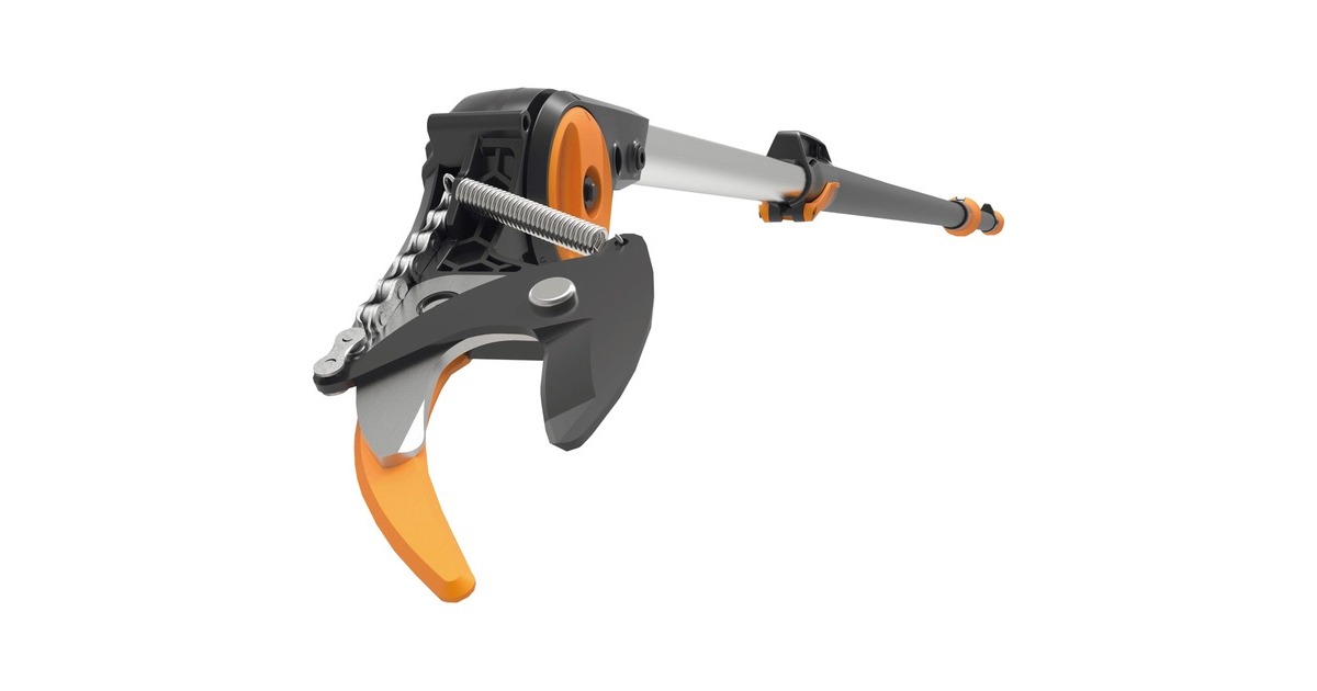 Fiskars PowerGear X TeleskopSchneidgiraffe UPX86, Baumschere schwarz
