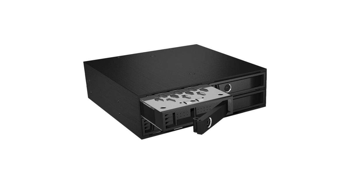 RackChoice - Carcasa interna para disco duro SATA/SAS de 5 x 2,5