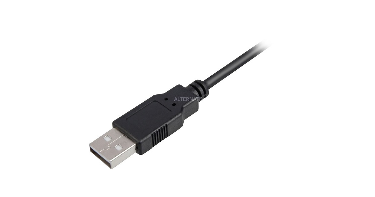 Wentronic USB-Kabel A Auf B, 0,25 M Schwarz – USB 2.0, Doppelt Geschirmt, Für Drucker & Externe Festplatten