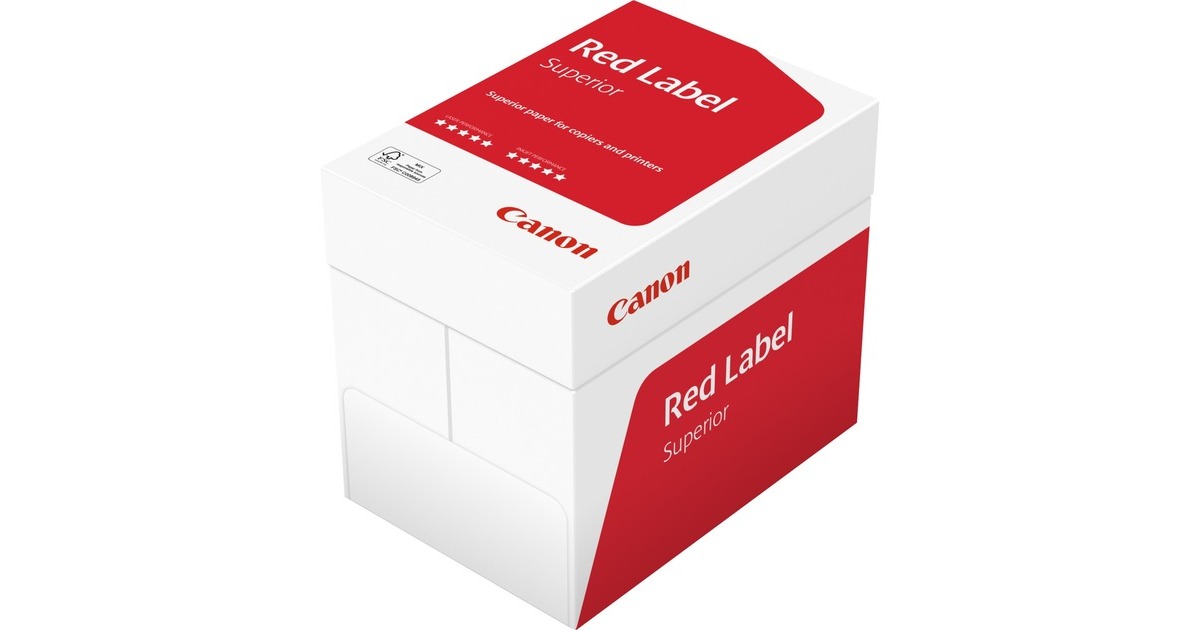 Canon Red Label Superior (6246B009), Papier Din A4 (500 Blatt), 80 g/qm