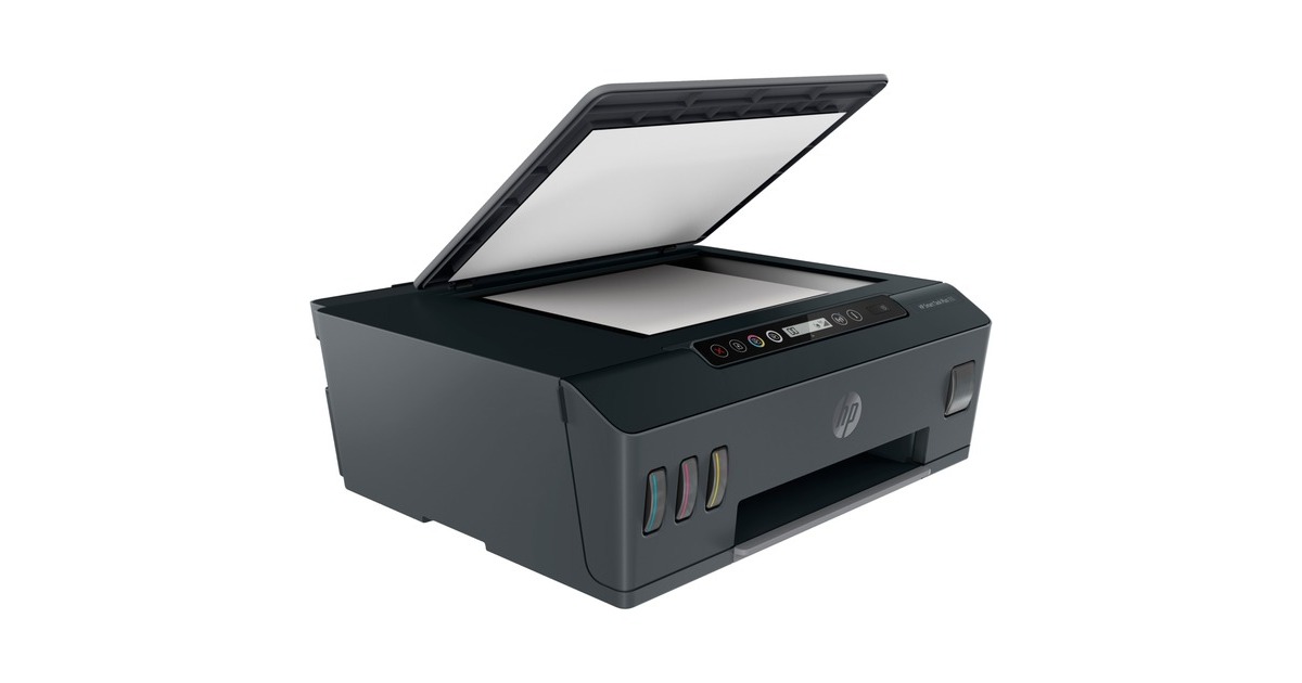 Tank Multifunktionsdrucker Scan, WLAN, Smart Plus 555, Bluetooth, HP anthrazit, USB, Kopie