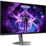 AOC AGON PRO AG276QZD2, Gaming-Monitor 67.8 cm (26.7 Zoll), dunkelgrau/schwarz, QHD, QD-OLED, USB-Hub, 240Hz Panel