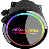 Alpenföhn Gletscherwasser 240 High Speed AiO RGB 240mm, Wasserkühlung schwarz