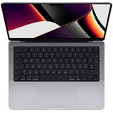 Apple MacBook Pro (14") 2021, Notebook grau, M1 Pro 16-Core GPU, macOS Ventura, Deutsch, 120 Hz Display, 1 TB SSD