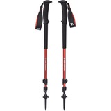 Black Diamond Trekkingsstöcke Trail, Fitnessgerät rot/schwarz, 1 Paar, 100-140 cm