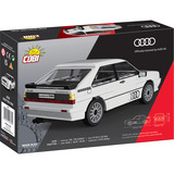 COBI Audi Quattro 1980, Konstruktionsspielzeug weiß, Maßstab 1:35