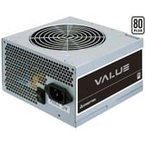 Chieftec APB-500B8 500W, PC-Netzteil grau, 1x PCIe, 500 Watt, Bulk