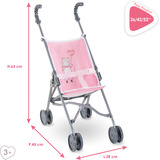 Corolle Mon Grand Poupon 36-42 cm Puppenwagen pink 