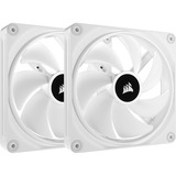 Corsair iCUE LINK QX140 RGB 140-mm-PWM-Lüfter, Gehäuselüfter weiß, Starter-Kit, 140 mm