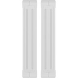 Corsair iCUE LINK QX140 RGB 140-mm-PWM-Lüfter, Gehäuselüfter weiß, Starter-Kit, 140 mm