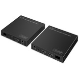 Digitus HDMI Fiber IP Extender Set, HDMI Verlängerung schwarz, 4K/60Hz