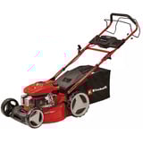 EINHELL Benzin-Rasenmäher GC-PM 46 SM HW-E Li rot/schwarz, mit Hinterradantrieb, E-Starter mit Power X-Change Li-Ionen Akku 2Ah