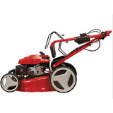 EINHELL Benzin-Rasenmäher GC-PM 46 SM HW-E Li rot/schwarz, mit Hinterradantrieb, E-Starter mit Power X-Change Li-Ionen Akku 2Ah