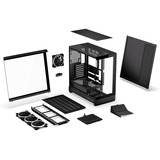 ENDORFY Fishtank 6000 Corona , Tower-Gehäuse schwarz, Tempered Glass x 2