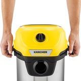 Kärcher WD 3 S V-17/4/20, Nass-/Trockensauger gelb/edelstahl