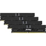 Kingston FURY DIMM 64 GB DDR5-6400 (4x 16 GB) Quad-Kit, Arbeitsspeicher schwarz, KF564R32RBEK4-64, Renegade Pro, INTEL XMP, AMD EXPO