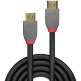 Lindy Standard HDMI Kabel, Anthra Line schwarz, 15 Meter