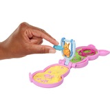 Mattel Polly Pocket Mini-Spielzeug Mama und Joey Känguru Tasche mit 2 Puppen, Spielfigur 