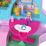 Mattel Polly Pocket Mini-Spielzeug Mama und Joey Känguru Tasche mit 2 Puppen, Spielfigur 