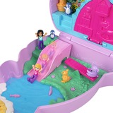 Mattel Polly Pocket Mini-Spielzeug Mama und Joey Känguru Tasche mit 2 Puppen, Spielfigur 