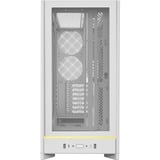Montech HS01 , Tower-Gehäuse weiß, Tempered Glass