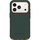 Otterbox Defender Pro, Handyhülle dunkelgrün/orange, iPhone 17 Pro, MagSafe