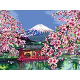 Ravensburger CreArt Leinwand Edition - Japanese Cherry Blossom, Malen 