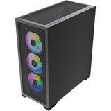 Silentware Core 100 ARGB , Tower-Gehäuse schwarz, Tempered Glass