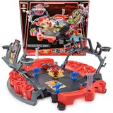 Spin Master Bakugan 2023 Battle Arena mit Special Attack Dragonoid, Geschicklichkeitsspiel mit Actionfigur und Sammelkarten