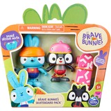 Spin Master Brave Bunnies -  Schatzsuche mit Boo Hase und Tiger, Spielfigur mit 2 Actionfiguren und 1 Schatzkiste als Zubehör, Spielzeug für Kinder ab 3 Jahren, Basic Figuren Set